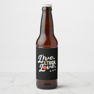 Rótulo Para Garrafa De Cerveja Live Lough Love Basball