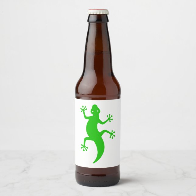 Rótulo Para Garrafa De Cerveja Lizard do Sudoeste (Frente)