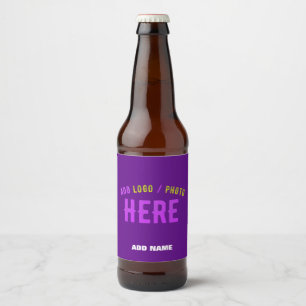 RÓTULO PARA GARRAFA DE CERVEJA MARCA INDIGO VERIFICADA MODERNA ESTILOSA PERSONALI