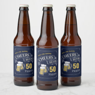 Rótulo Para Garrafa De Cerveja Marinho Amarelo E Cervejas Qualquer Idade De Anive