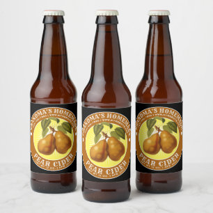 Rótulo Para Garrafa De Cerveja Modelo De Cavalo De Pear Homemade Vintage