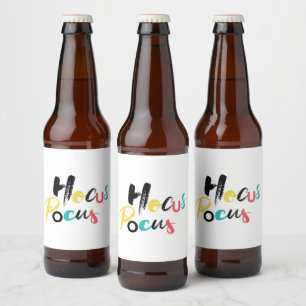 Rótulo Para Garrafa De Cerveja Moderno, colorido, divertido, legal, trendente Hoc