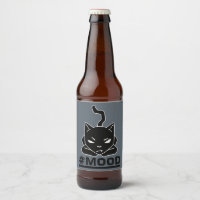 #MOOD Cat | Ilustração do logotipo do Gatinho pret