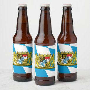 Rótulo Para Garrafa De Cerveja Mostre suas cores - Bayern/Baviera
