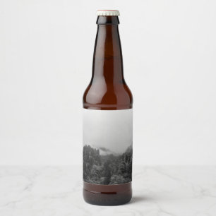 Rótulo Para Garrafa De Cerveja Natureza Legal e mágica nebulosa