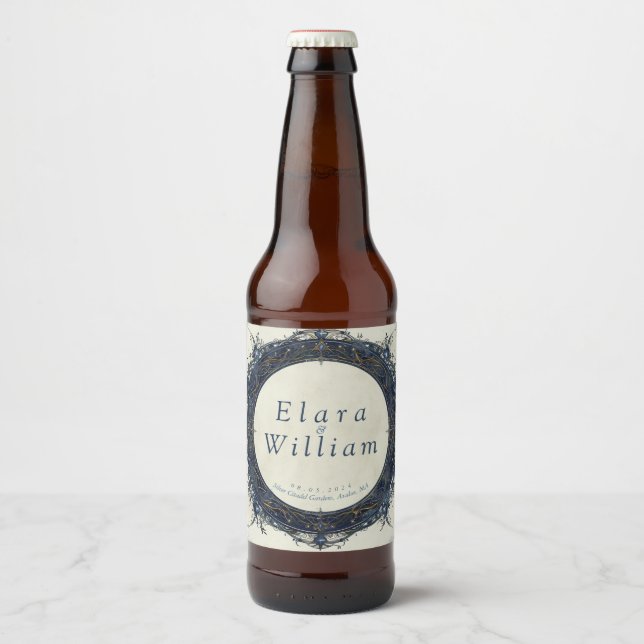 Rótulo Para Garrafa De Cerveja Numenorean Royal Wedding (Frente)