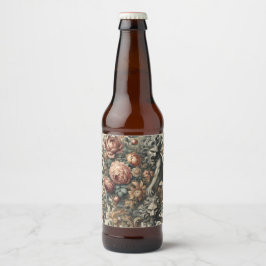 Rótulo Para Garrafa De Cerveja O Apex Arcana - Mito Floral