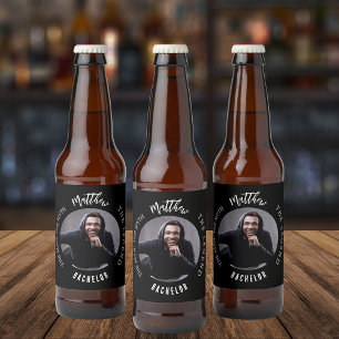 Rótulo Para Garrafa De Cerveja O homem mito lenda foto despedida de solteiro