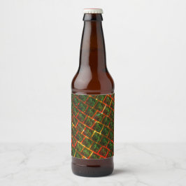 Rótulo Para Garrafa De Cerveja "Olhos verdes enquadrados", arranhões ou ralagem v