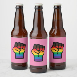Rótulo Para Garrafa De Cerveja Orgulho gay