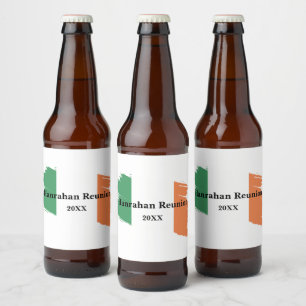 Rótulo Para Garrafa De Cerveja Partido Irlandês