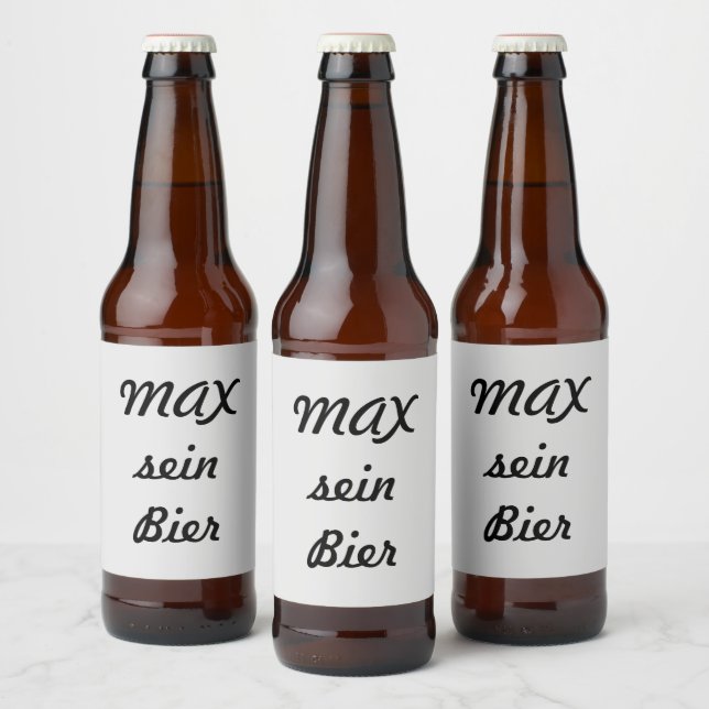 Rótulo Para Garrafa De Cerveja personalisierte (Garrafas)