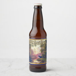 Rótulo Para Garrafa De Cerveja Personalizar Rótulo de Garrafa de Cerveja Artesana