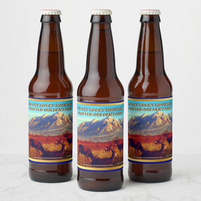 Rótulo Para Garrafa De Cerveja Personalizar Rótulo de Garrafa de Cerveja Caseira  (Garrafas)