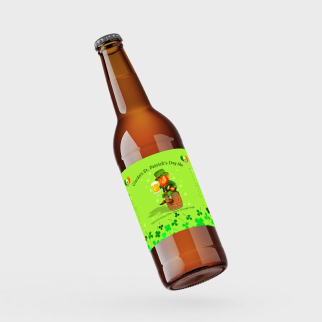 Rótulo Para Garrafa De Cerveja Personalize a sua Rua. (Criador carregado)