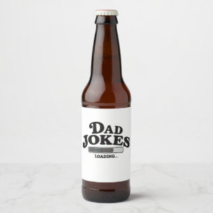 Rótulo Para Garrafa De Cerveja Piadas de Pai Carregando Dia dos Pais Avô Marido