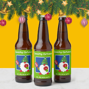 Rótulo Para Garrafa De Cerveja Piceball 🎅 Natal personalizável