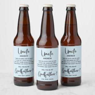 Rótulo Para Garrafa De Cerveja Proposta Moderna do Marble Goddad