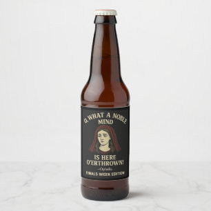 Rótulo Para Garrafa De Cerveja Que mente é derrubada