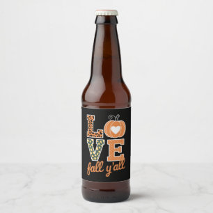 Rótulo Para Garrafa De Cerveja Queda de Amor Impressão de Todos Leopardo Queda Aç