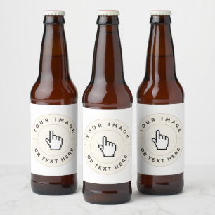 Rótulo Para Garrafa De Cerveja Rótulo da garrafa de cerveja - Personalizado (adic