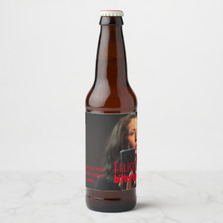 Rótulo Para Garrafa De Cerveja Rótulo de Brew da Felicity