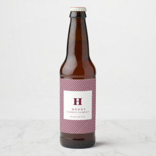 RÓTULO PARA GARRAFA DE CERVEJA RÓTULO DO FRASCO DA CERVEJA DA FESTA DE FORMATURA