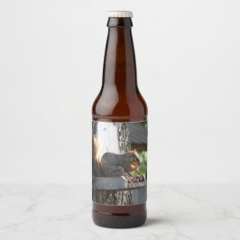 Rótulo Para Garrafa De Cerveja Rótulo do Frasco de Esquilo