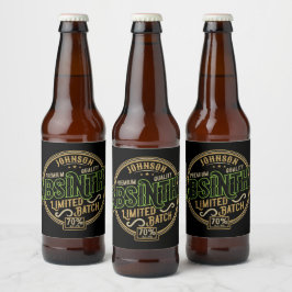 Rótulo Para Garrafa De Cerveja Rótulo do Líquido de Aguardente de Plantas Herbais