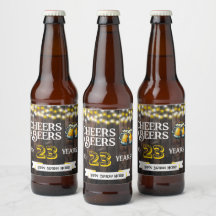 Saudações e Cervejas para 23 Anos de Aniversário R