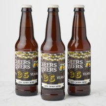 Saudações e Cervejas para 36 Anos de Aniversário R