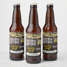 Saudações e Cervejas para 37 Anos de Aniversário R