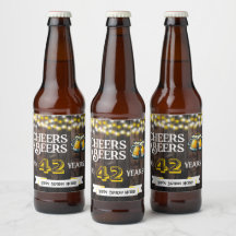 Saudações e Cervejas para 42 Anos de Aniversário R