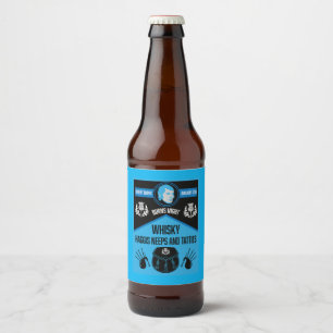 Rótulo Para Garrafa De Cerveja Scottish Burns Night Super