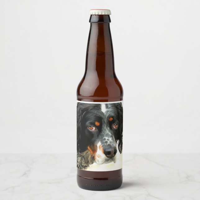 Rótulo Para Garrafa De Cerveja Setter Brew (Frente)