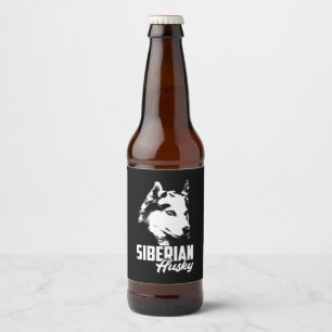 Rótulo Para Garrafa De Cerveja Sibéria Rouco Forte