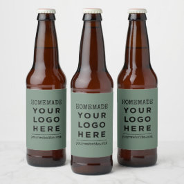 Rótulo Para Garrafa De Cerveja Site caseiro Seu logotipo da empresa Produto