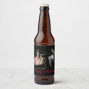 Rótulo Para Garrafa De Cerveja Skelesanta