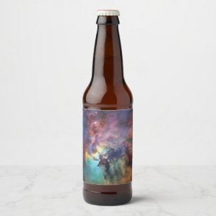 Rótulo Para Garrafa De Cerveja Stormy Seas of Lagoon Nebula em Sagitário