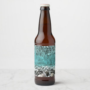 Rótulo Para Garrafa De Cerveja Tempo Para Refletir A Dependência