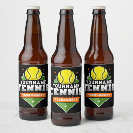 Rótulo Para Garrafa De Cerveja Torneio Varsity de NOME personalizado do jogador d