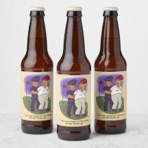 Trump Felonies Beer Labels