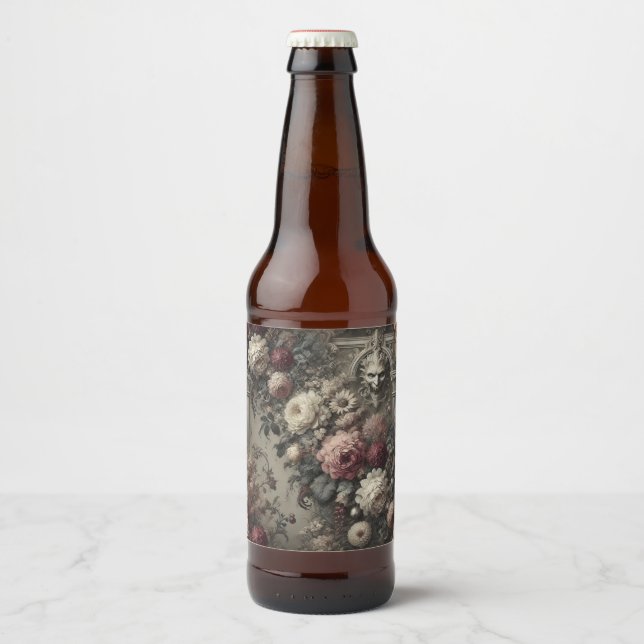Rótulo Para Garrafa De Cerveja Uma Tarde com Bram Stoker – Gótico Vitoriano  (Frente)