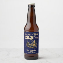 Vamos da festa de Ano Novo Azul Glamoroso