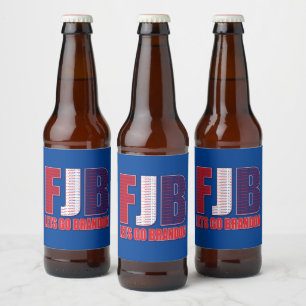 Rótulo Para Garrafa De Cerveja Viva Brandon FJB