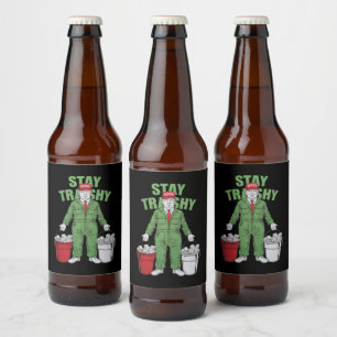 Rótulo Para Garrafa De Cerveja Vote Trump Lixeiro Fique Sujo Eleição 2024 