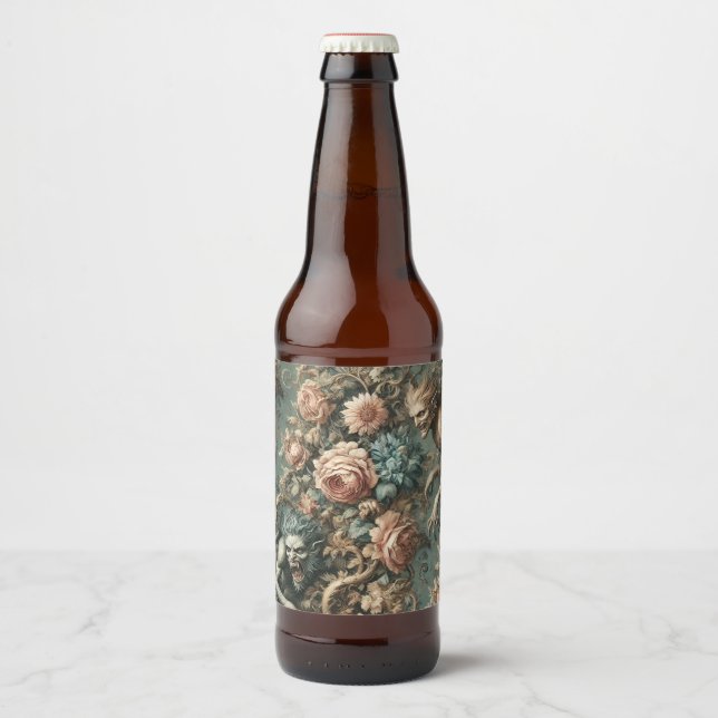 Rótulo Para Garrafa De Cerveja We Beast Tonight – Gothic Victorian (Frente)