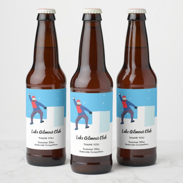 Rótulo Para Garrafa De Cerveja Yukigassen (Garrafas)