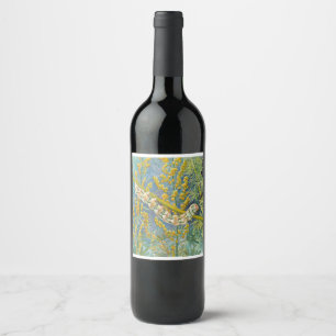Rótulo Para Garrafa De Vinho Cucullia Absinthii Wormwood Caterln