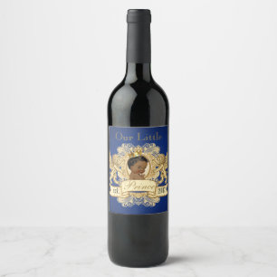 Rótulo Para Garrafa De Vinho Nosso príncipe pequeno Vinho Rotulagem (africana)